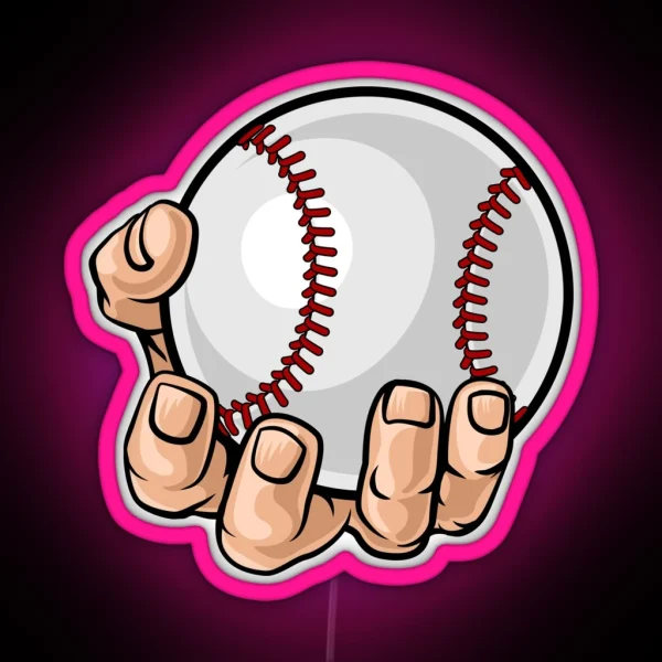 Baseball RGB Neon Sign