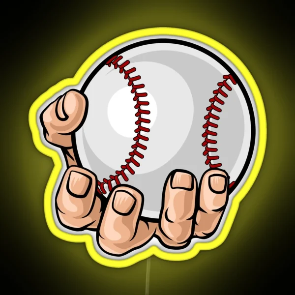 Baseball RGB Neon Sign