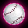 Customizable baseball field-inspired RGB neon sign display art decoration kit.