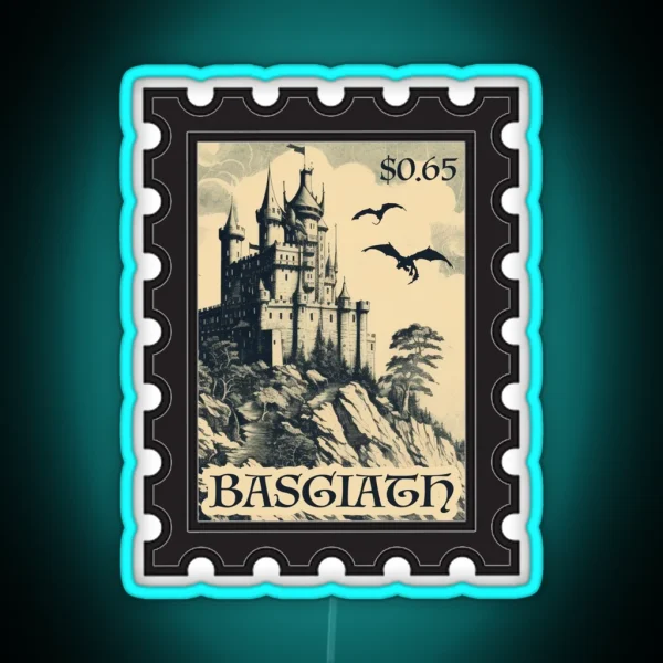 Basgiath Stamp RGB Neon Sign