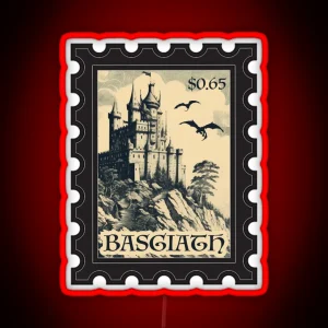 Basgiath Stamp RGB Neon Sign