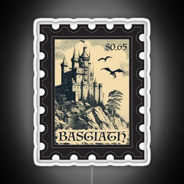 Basgiath Stamp RGB Neon Sign