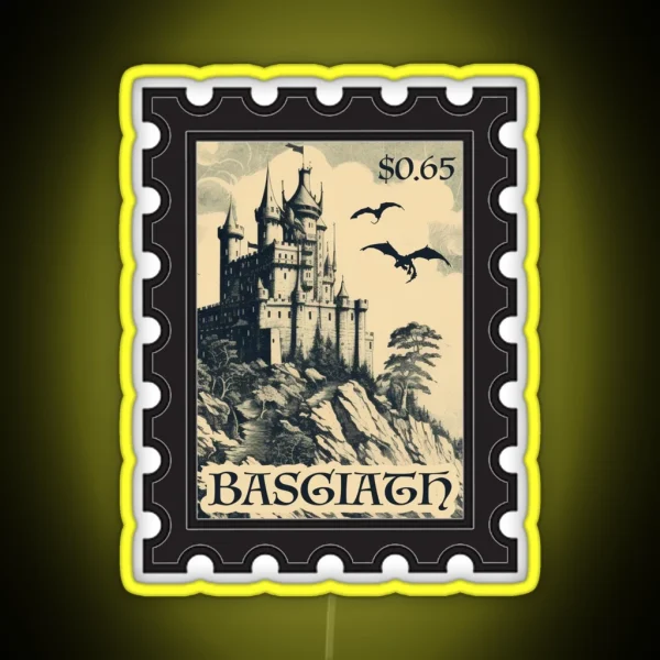 Basgiath Stamp RGB Neon Sign