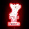 Fierce Basilisk Reptile Logic Rejects Brightness in Neon RGB Display