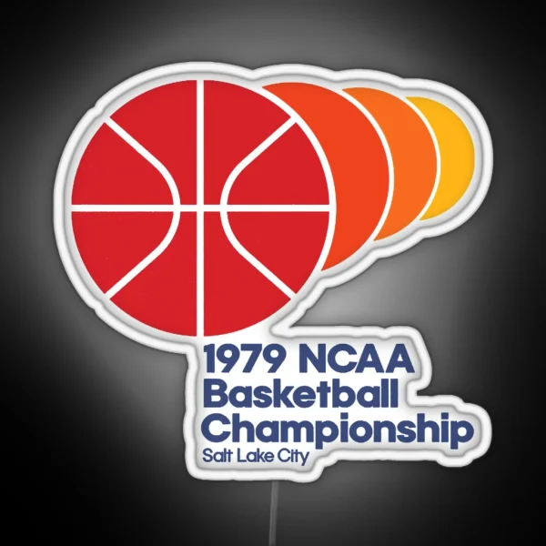 Basketball NCAA 1979 RGB Neon Sign