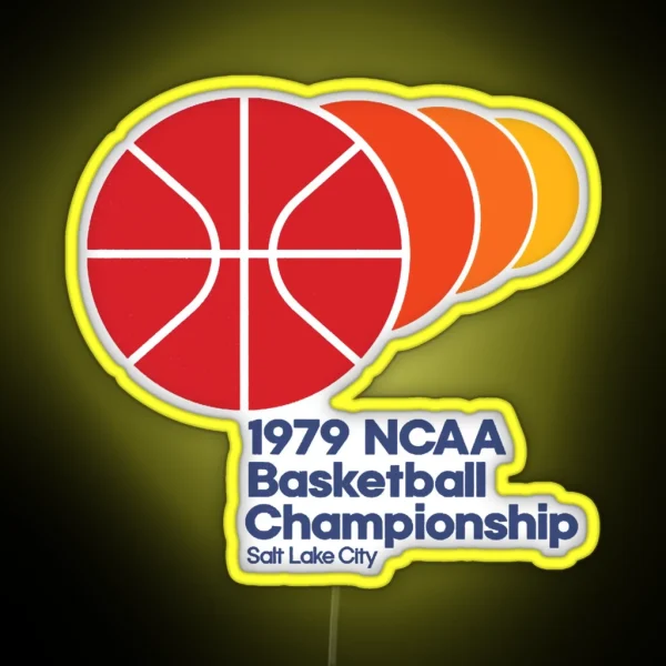 Basketball NCAA 1979 RGB Neon Sign