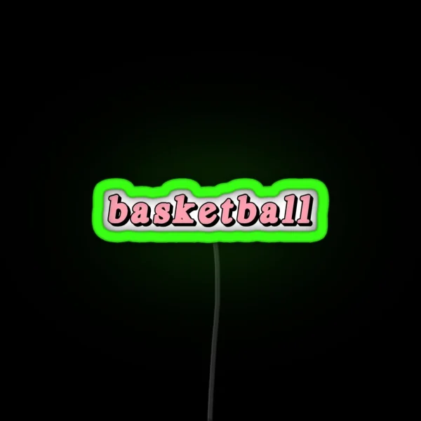 Basketball RGB Neon Sign