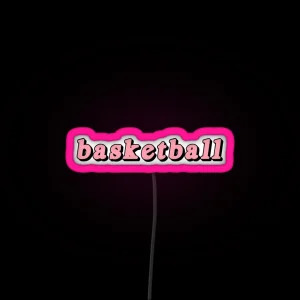 Basketball RGB Neon Sign