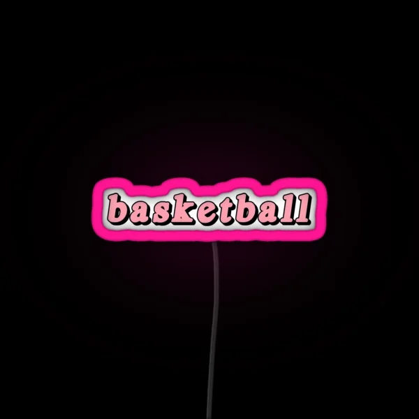 Basketball RGB Neon Sign