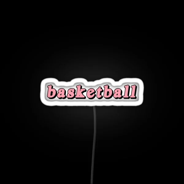 Basketball RGB Neon Sign