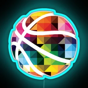 Basketball RGB Neon Sign