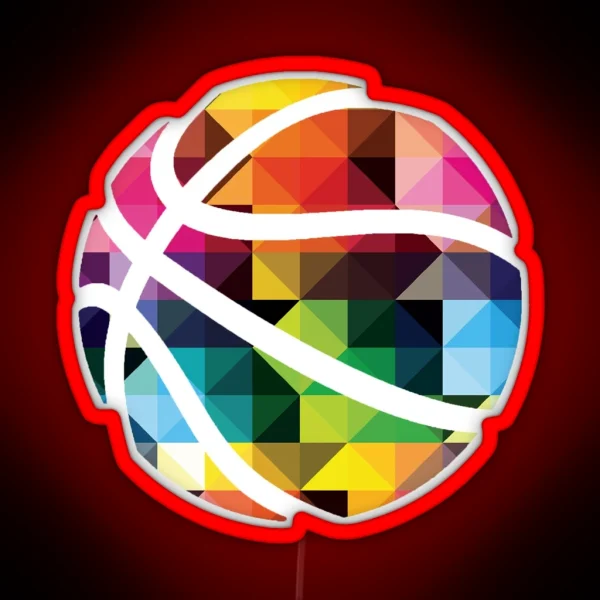 Basketball RGB Neon Sign