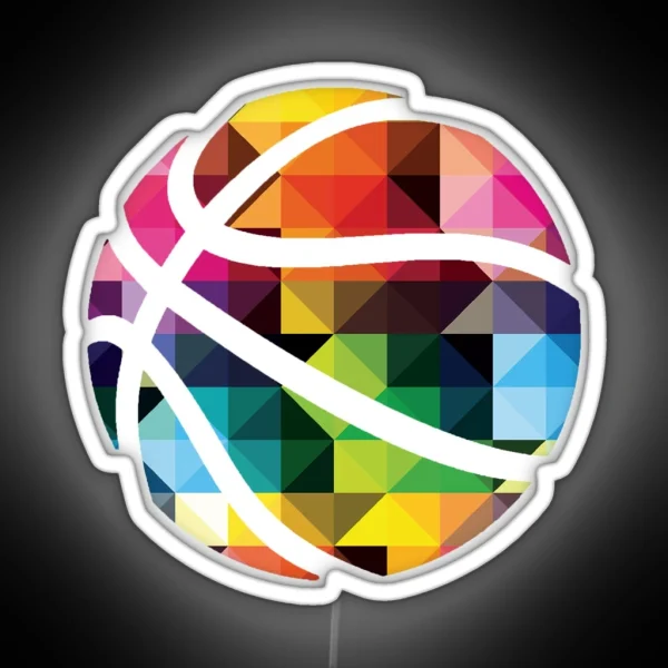 Basketball RGB Neon Sign