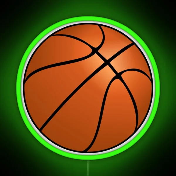 Basketball RGB Neon Sign