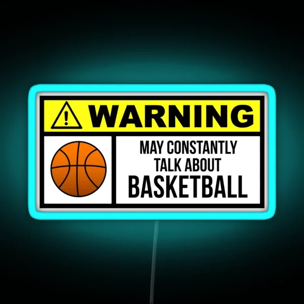 Basketball RGB Neon Sign