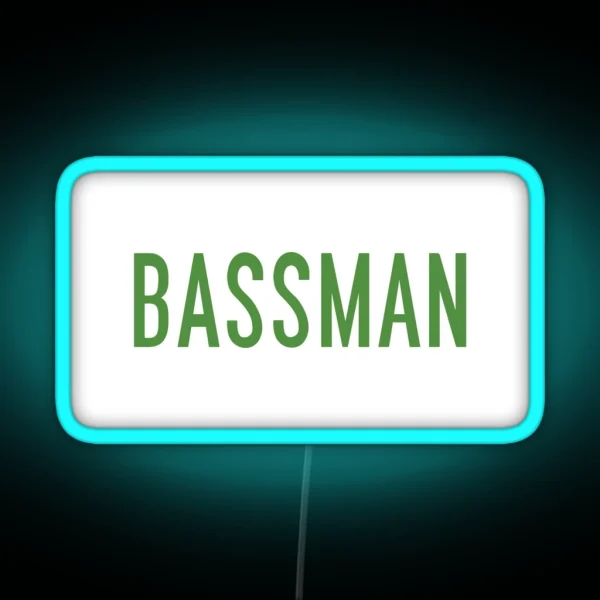 Bassman Led Green Paul Mccartney RGB Neon Sign