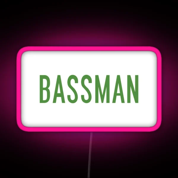 Bassman Led Green Paul Mccartney RGB Neon Sign