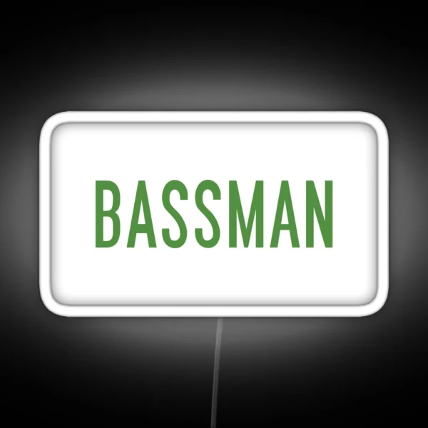 Bassman Led Green Paul Mccartney RGB Neon Sign