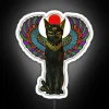 Modern Egyptian Goddess-Inspired Color-Changing Neon Sign Wall Decor Art Piece.