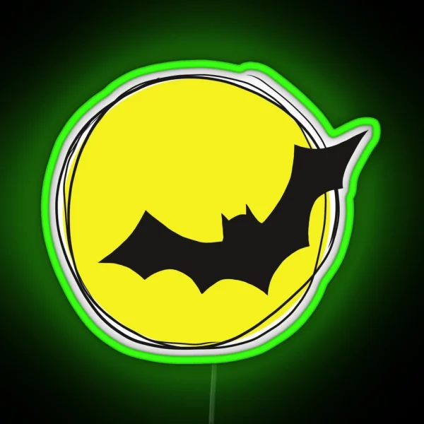 Bat Flying Batman Led RGB Neon Sign