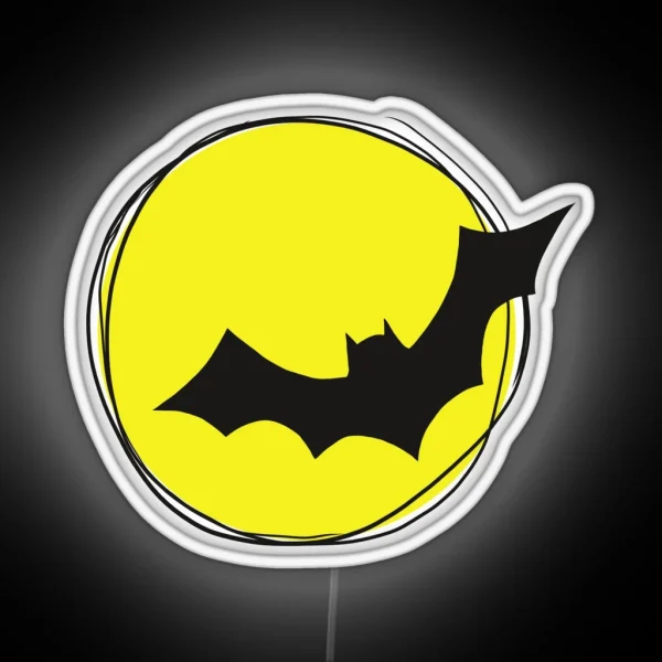 Bat Flying Batman Led RGB Neon Sign