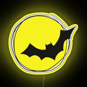 Bat Flying Batman Led RGB Neon Sign