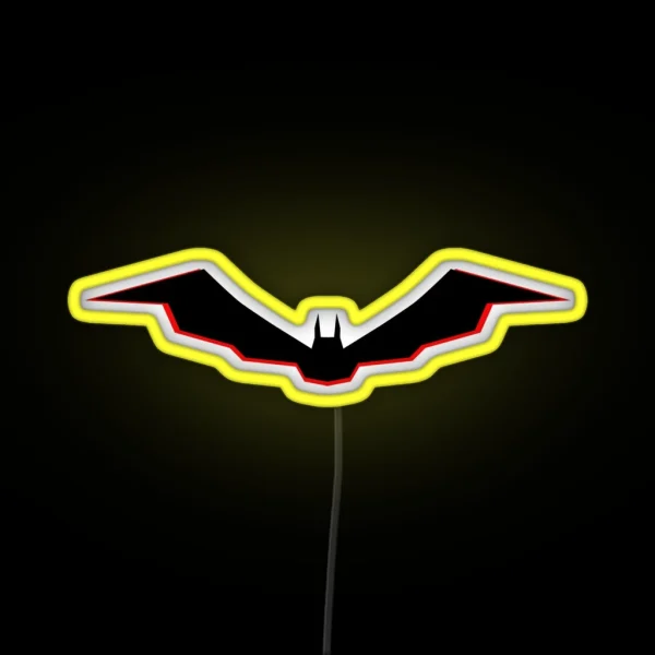 Bat Symbol RGB Neon Sign
