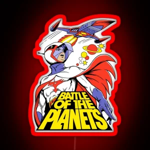 BATTLE OF THE PLANETS RGB Neon Sign