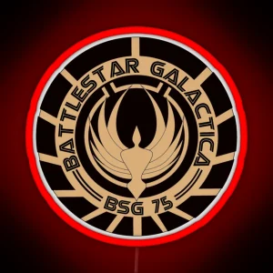 Battlestar Galactica Staff Led RGB Neon Sign