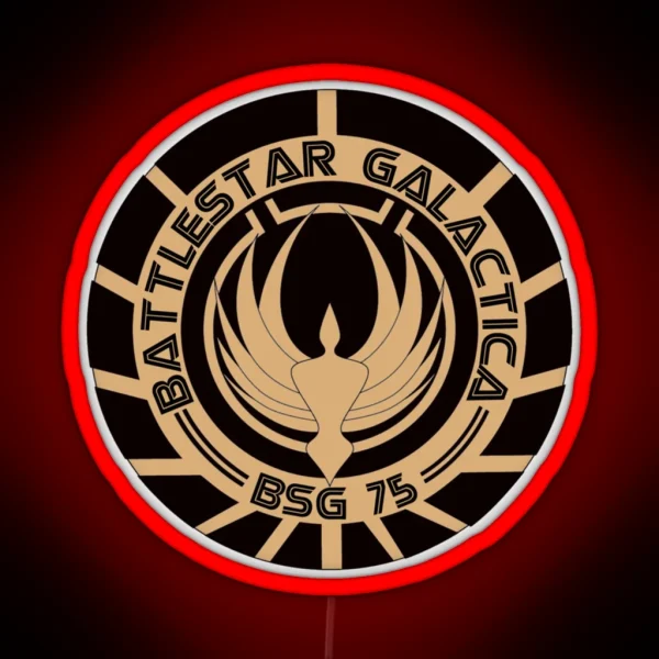 Battlestar Galactica Staff Led RGB Neon Sign