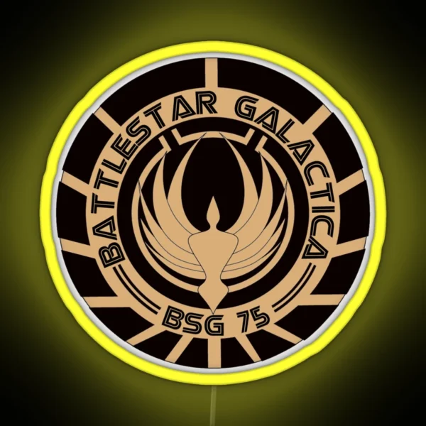 Battlestar Galactica Staff Led RGB Neon Sign