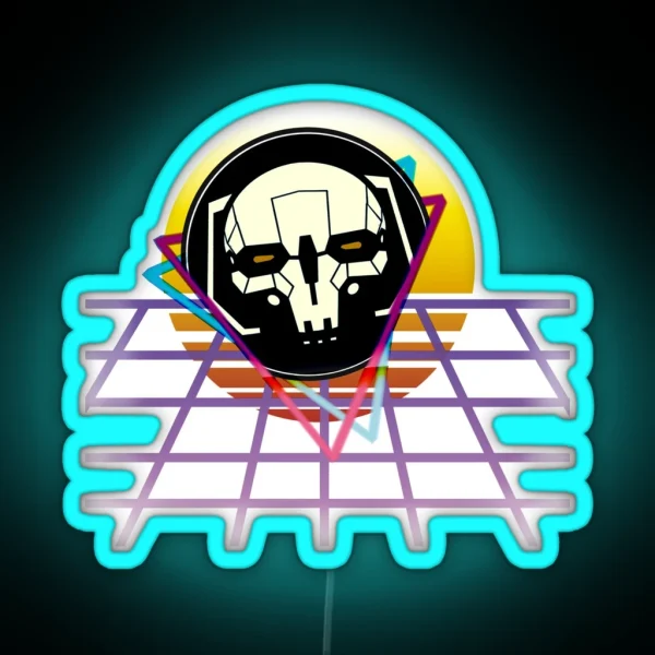 Battletech Vaporwave RGB Neon Sign