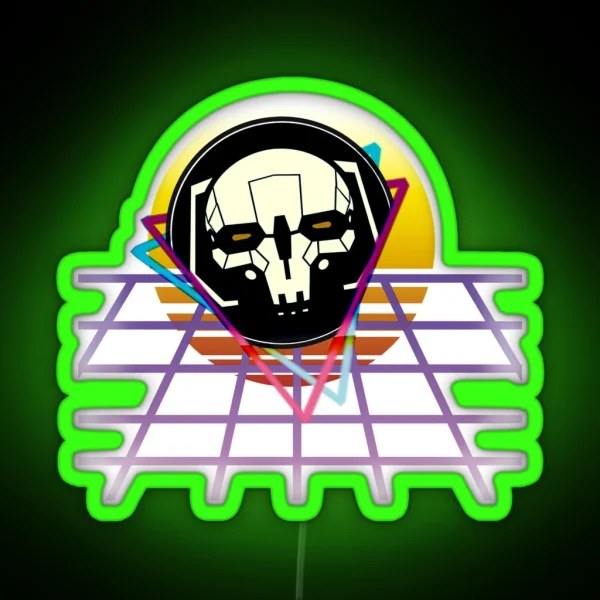 Battletech Vaporwave RGB Neon Sign