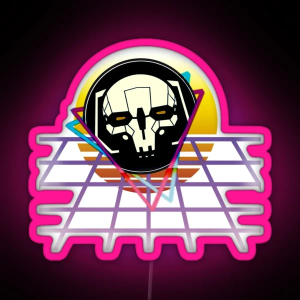 Battletech Vaporwave RGB Neon Sign