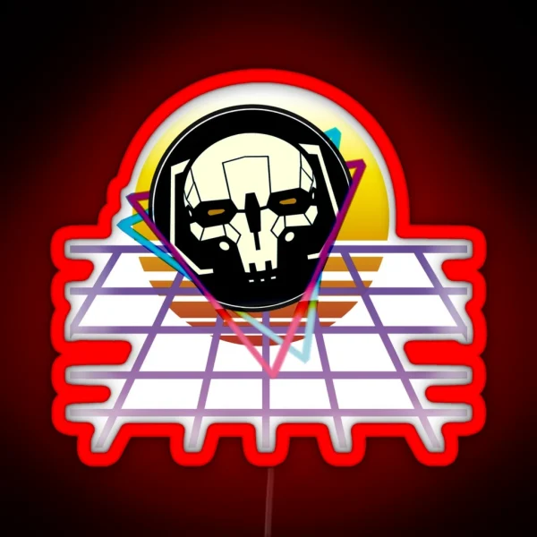 Battletech Vaporwave RGB Neon Sign