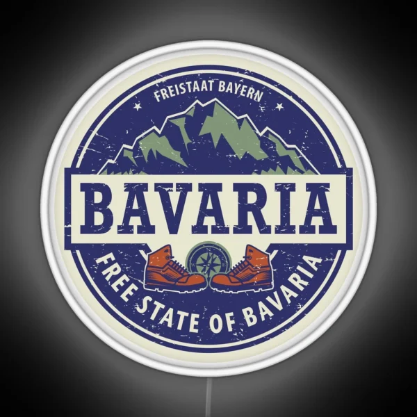 Bavaria Free State Of Bavaria RGB Neon Sign