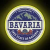 Bavarian Culture Symbolic RGB Neon Sign For Free State of Bavaria