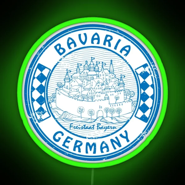 Bavaria Free State Of Bavaria RGB Neon Sign