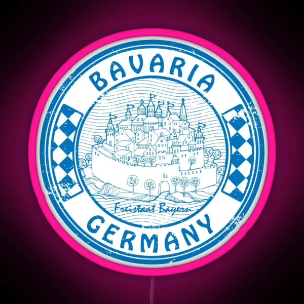 Bavaria Free State Of Bavaria RGB Neon Sign
