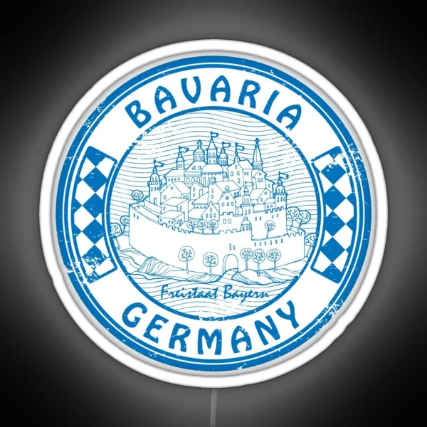 Bavaria Free State Of Bavaria RGB Neon Sign