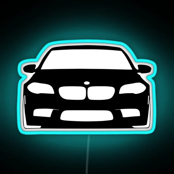 Bavarian Car Black VR2 RGB Neon Sign