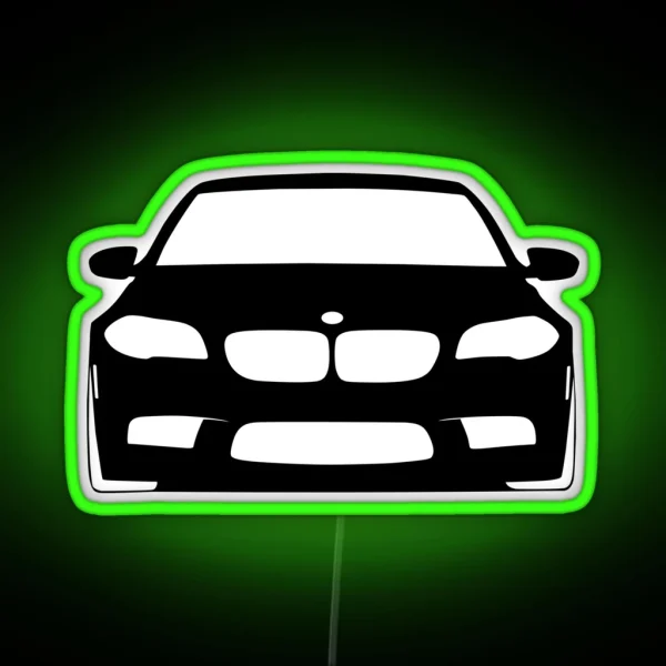 Bavarian Car Black VR2 RGB Neon Sign