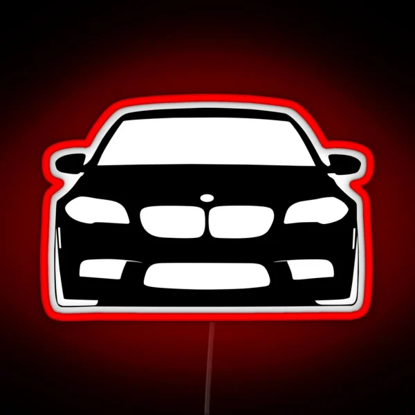 Bavarian Car Black VR2 RGB Neon Sign