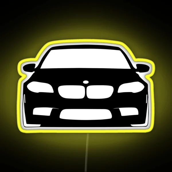 Bavarian Car Black VR2 RGB Neon Sign