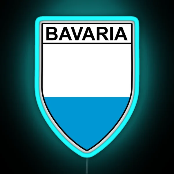 Bavarian Flag Gifts Led And Products GF RGB Neon Sign