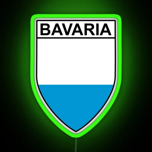 Bavarian Flag Gifts Led And Products GF RGB Neon Sign