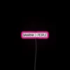 Bavarian themed funny mountain hound gift RGB LED neon sign