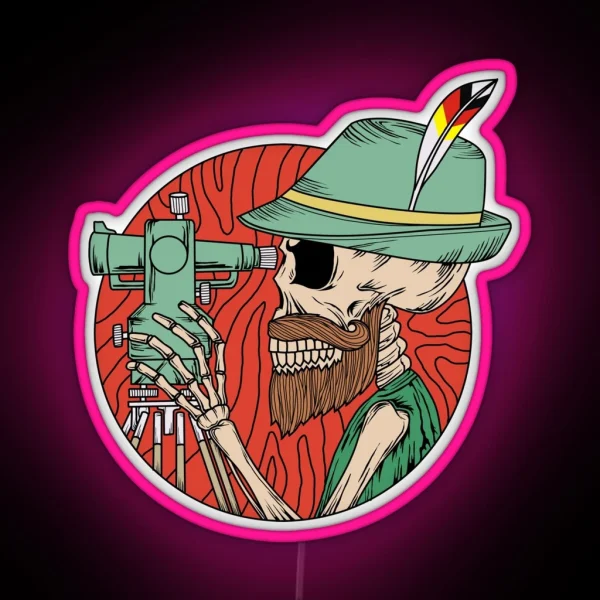Bavarian Surveyor RGB Neon Sign