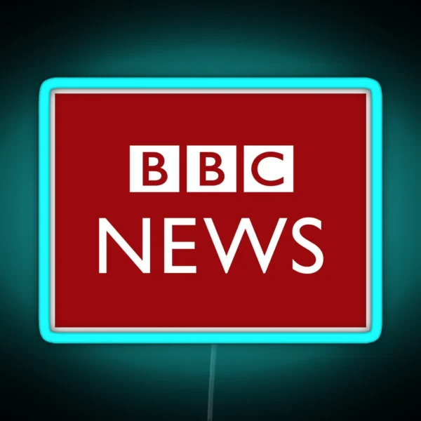 BBC NEWS RGB Neon Sign