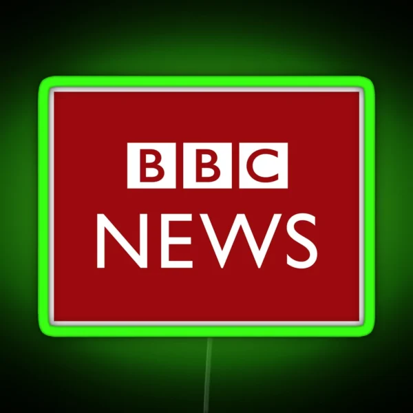 BBC NEWS RGB Neon Sign